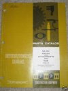 International Hough UC-301 Engine Parts Manual Book